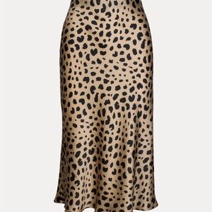 Réalisation Par The Naomi Skirt in Wild Thing - Leopard Print Midi Skirt